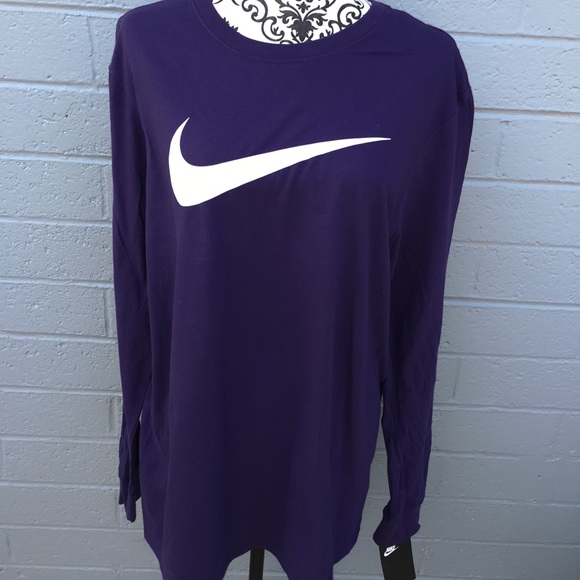 Nike Other - Nike Purple Long-sleeve NWT Shirt